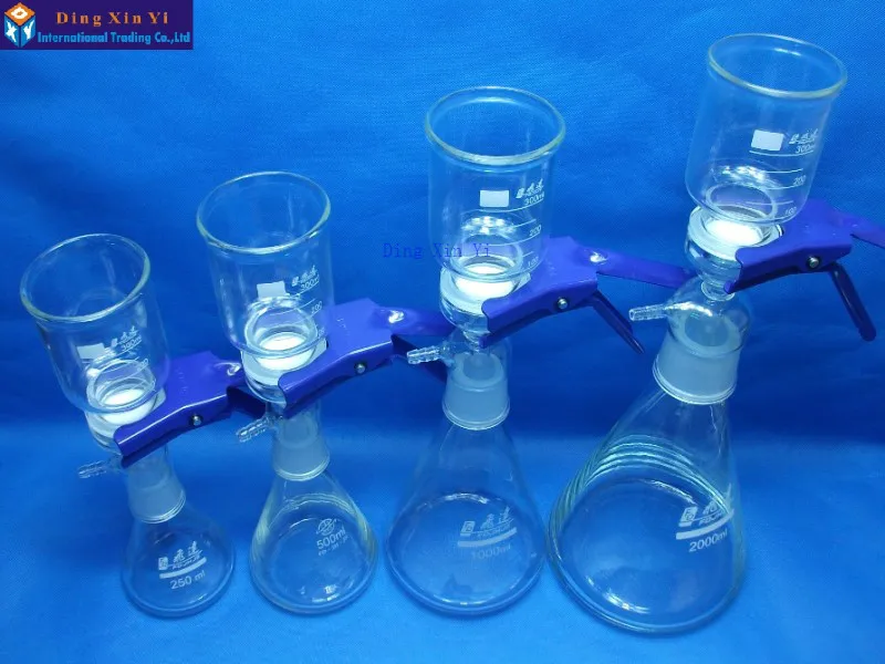 Аппарат вакуумной фильтрации 2000 мл мембранный фильтр оборудование для с