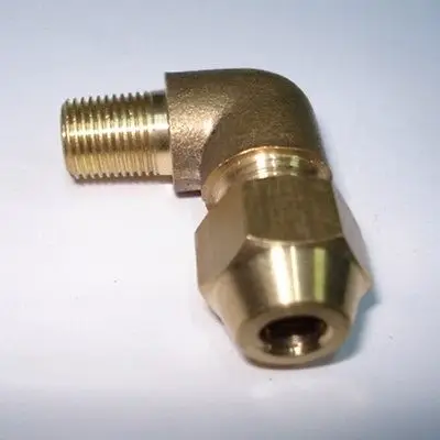 Фонарь с наружной резьбой 8 мм x 1/2 дюйма BSP|male elbow|elbow brasstube fitting |