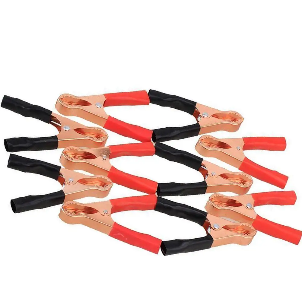 Высокое качество 5 пар красный черный автомобильный зажим для аккумулятора