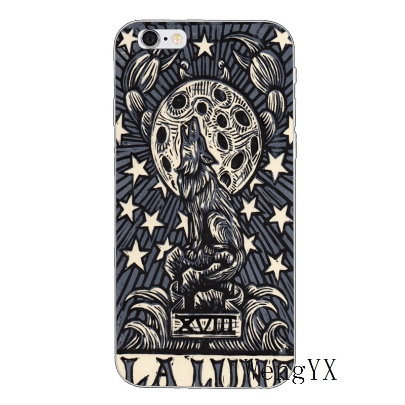 Мягкий силиконовый чехол для телефона Magic Moon Tarot для huawei P30 P20 P10 P9 P8 pro Lite plus P Smart Mini GR5 - Цвет: Moon-Tarot-A-01
