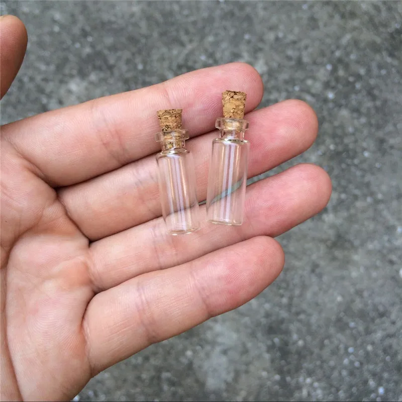 10*28*5 мм, 1 мл, фотобутылки с пробкой, пустые стеклянные флаконы, банки, маленькая бутылка для желаний, 300 шт., слот