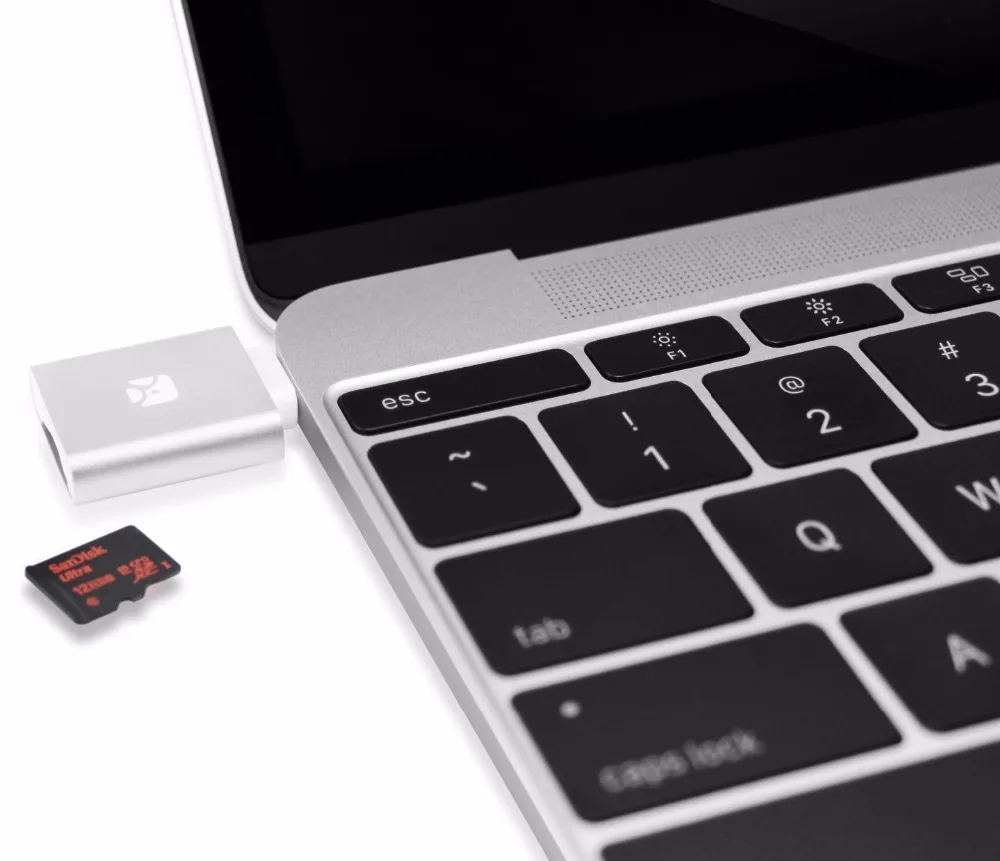 Meenova Dash G3 Type C: OTG устройство считывания мини Карт MicroSD с силиконовым чехлом для Nexus