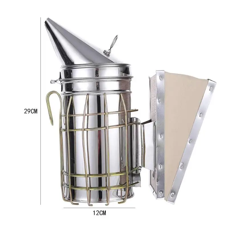

Beekeeping Smoker Stainless Steel Manual Bee Smoke Transmitter Kit Beekeeping Tool Apiculture Beekeeping Tool Smoke Sprayer