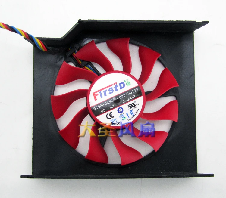 AMD Dylan Sapphire 7850 7950 Graphics Fan Firstd FD8015U12S 0.5A | Компьютеры и офис