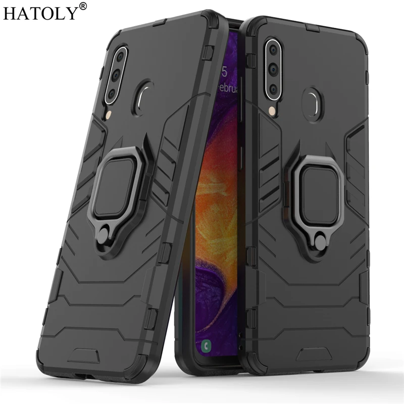 

For Samsung Galaxy A60 Case Cover for Samsung Galaxy A60 Finger Ring PC Phone Case Protective Armor Case For Samsung Galaxy A60