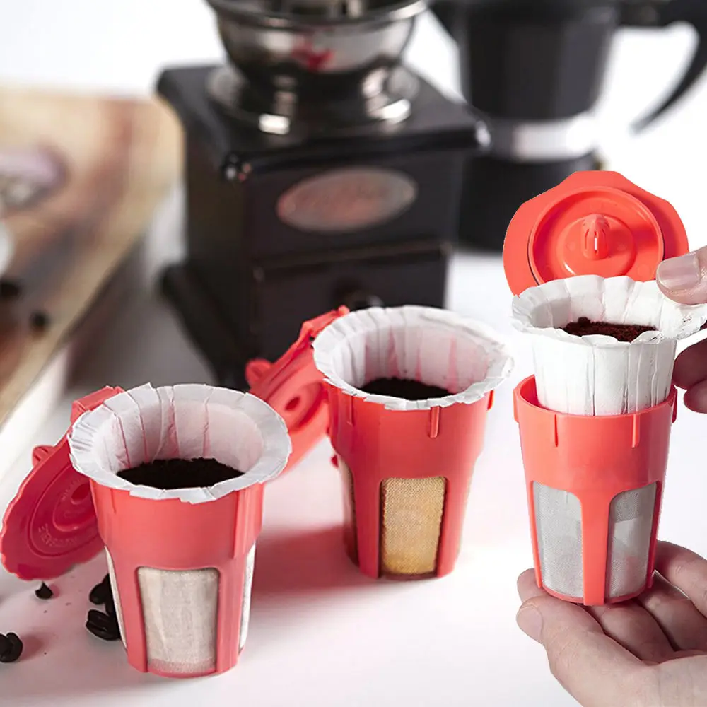 Для кюриг 50/100 шт Одноразовые Бумага фильтры чашки K-Cup 2 0 подходит Многоразовые K