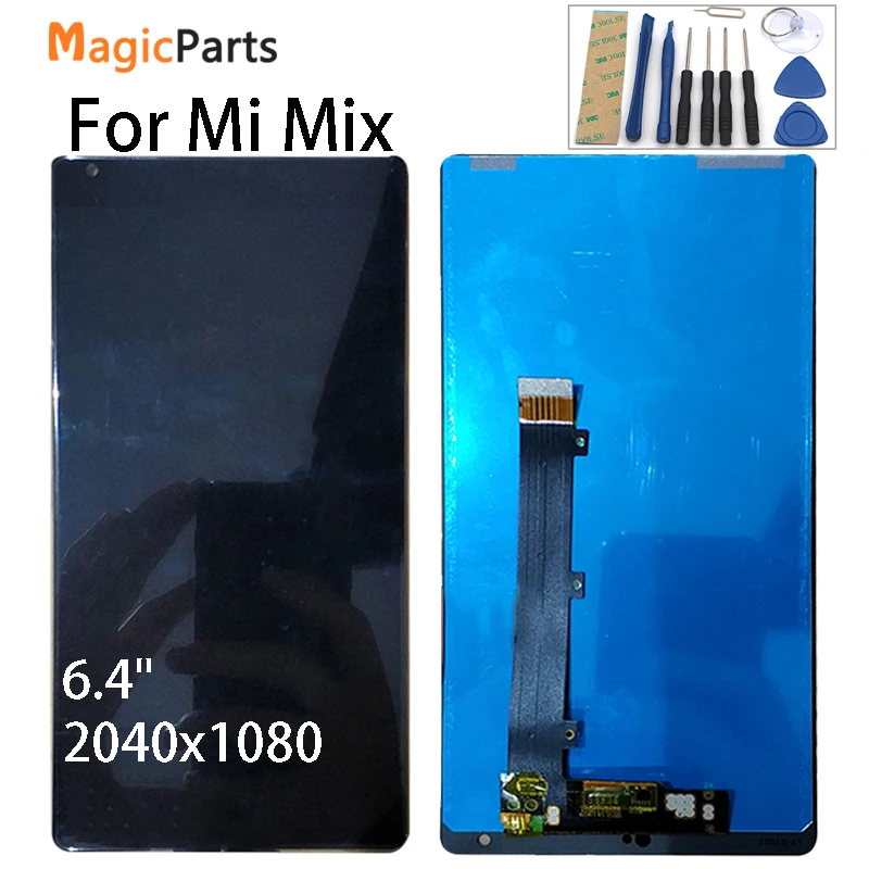 ЖК-дисплей и сенсорный экран 6 4 дюйма для Xiaomi Mi Mix протестированный новый