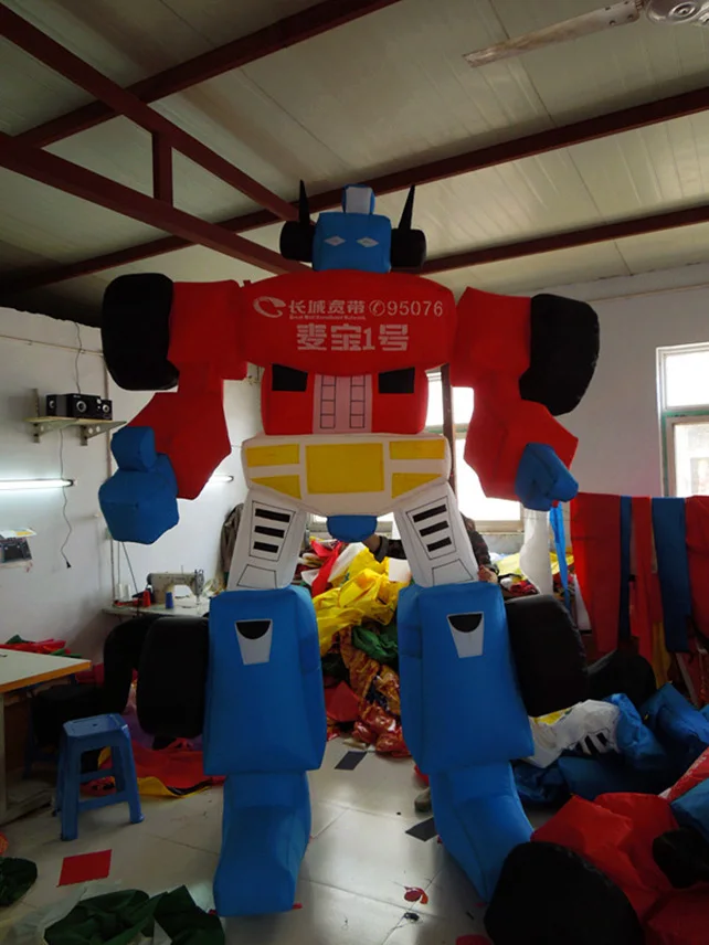 Гигантский портативный рекламный товар надувные трансформаторы воздушный шар