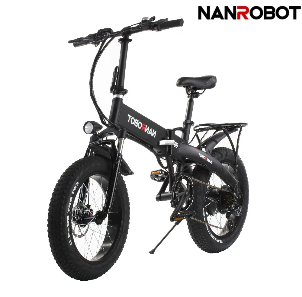 NANROBOT N4 взрослых легкий складной электрический велосипед с 500 Вт двигатель 20 &quotВ 48