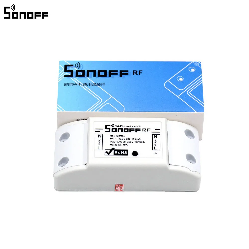 Умный выключатель Sonoff RF WiFi 433 мгц радиочастотный приемник интеллектуальный пульт