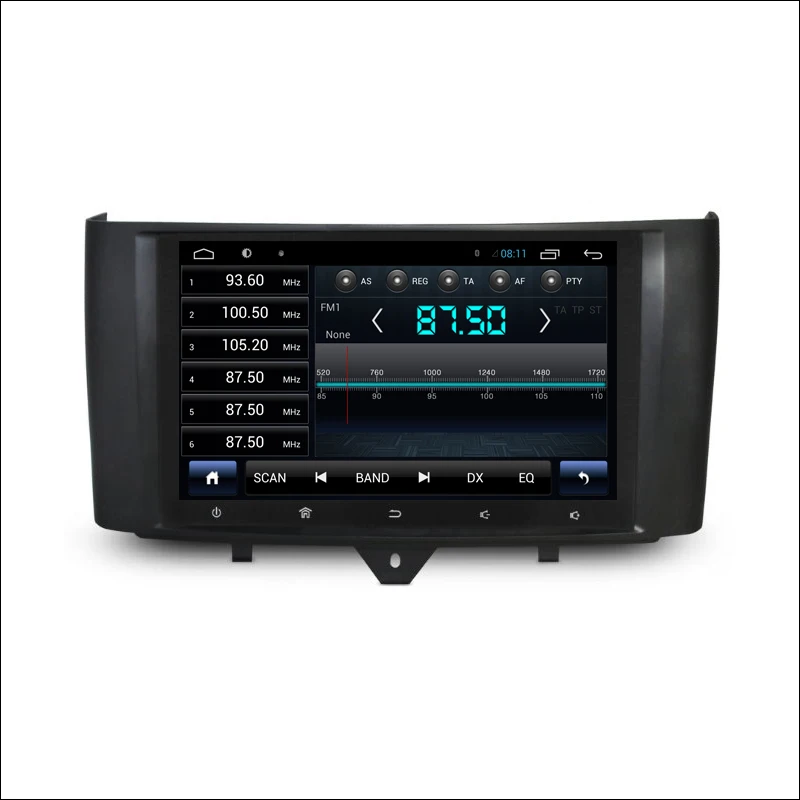 Для Smart Fortwo 2010~-Автомобильный Android медиаплеер система Радио Стерео gps навигация Мультимедиа Аудио Видео