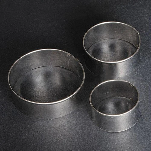 HOT 3Pcs/set Stainless Steel Round Circle Cookie Fondant Cake Gum Paste Mould Cutter 91MI | Дом и сад