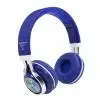 Blue Беспроводные наушники Bluetooth 4,1, гарнитура с шумоподавлением, наушники и радио, музыка, игры, музыка, подарок, чат - Цвет: Blue