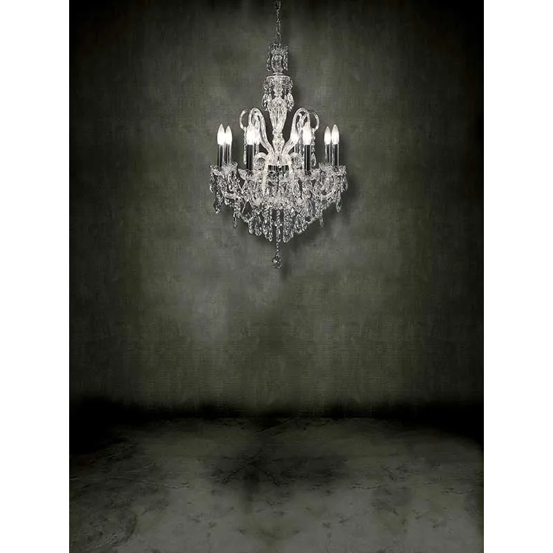 Фон для фотосъемки Allenjoy с серой люстрой винтажный фон студии старый|photo background