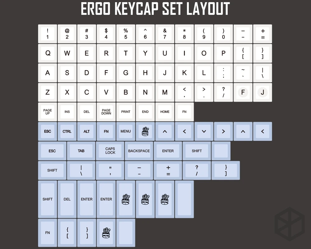 Dsa ergodox ergo pbt dye subbed keycaps пользовательские механические клавиатуры Бесконечность ErgoDox эргономичная клавиатура keycaps светло-голубой белый