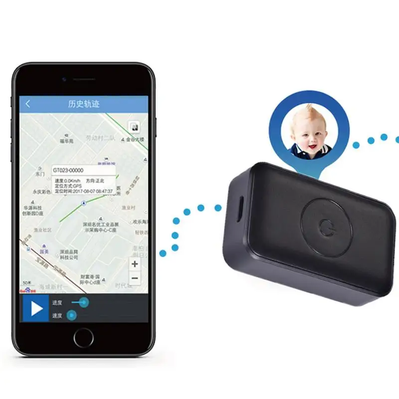 Мини GPS трекер Wi Fi LBS 7 дней работы диктофон веб приложение для отслеживания детей