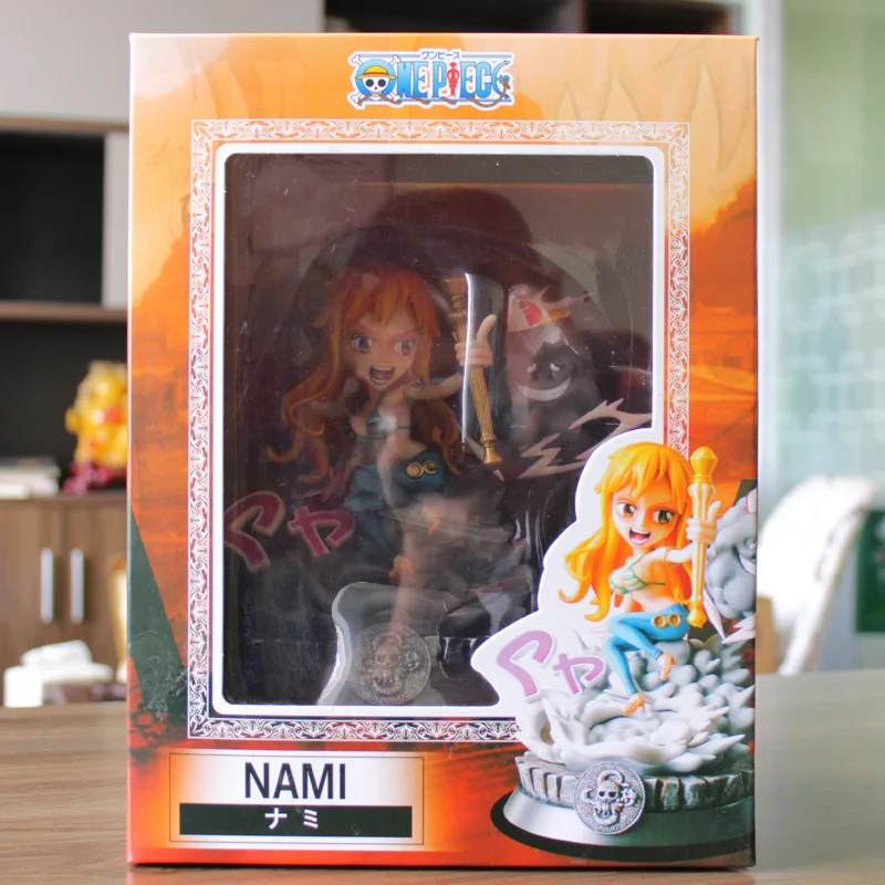 One Piece Nami Zeus Monkey D Luffy погода Homie большая мама Змея человек 26 см ПВХ экшн фигурка