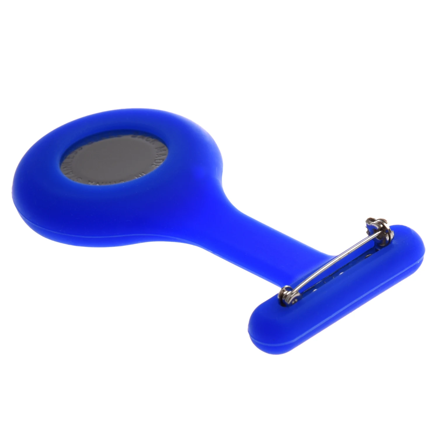 Новые мини Синие Силиконовые Медсестры Брошь Туника Fob часы медсестры карманные