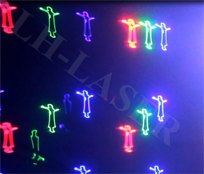 DMX512 + ILDA SD лазерный светильник/2 Вт RGB рекламный светильник/строительный проектор |