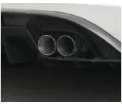 Exhuast Kit Частично углеродное волокно тела комплект подходит для Jaguar F-type iMP производительность переднего бампера средняя кромки крыла Спойлер, диффузор - Цвет: Exhuast Kit