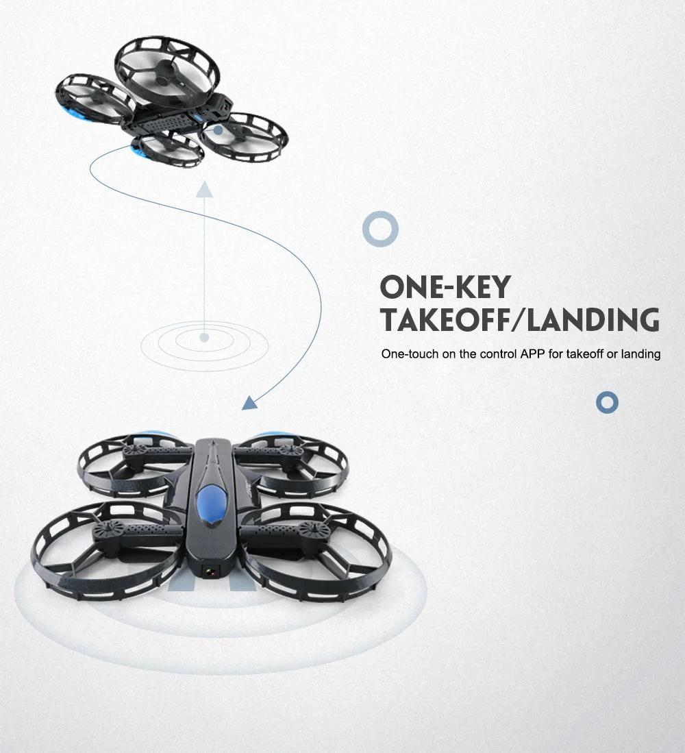 JJRC H45 RC селфи Дрон WI-FI FPV с 720 P HD Камера Quadcopter приложение Управление Обновление версии VS H37 e58 XS809HW дроны