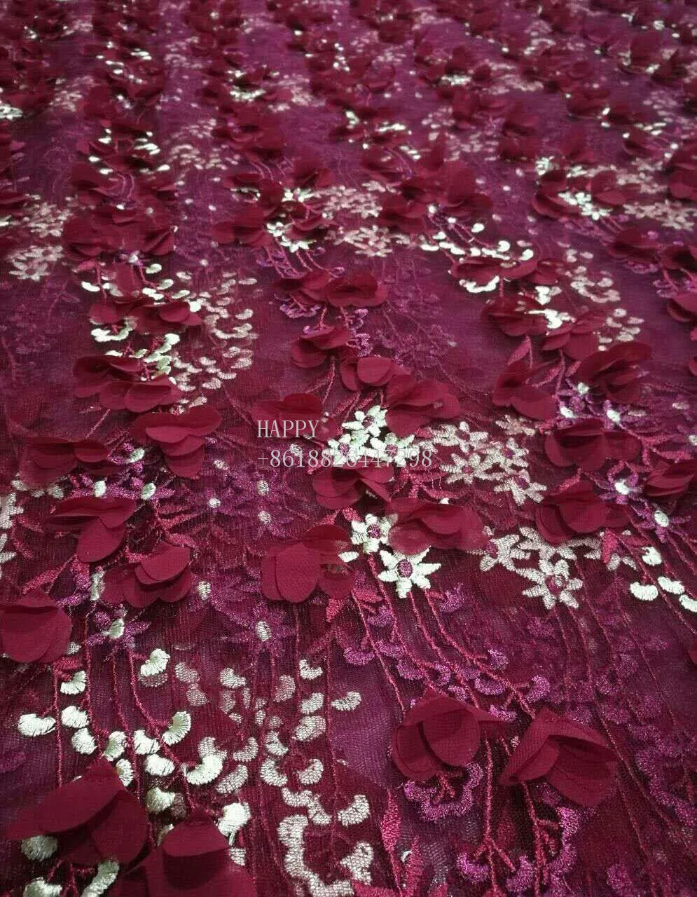 Новое Персиковое/белое/бежевое/Красное вино/розовое 3D Цветочное платье для