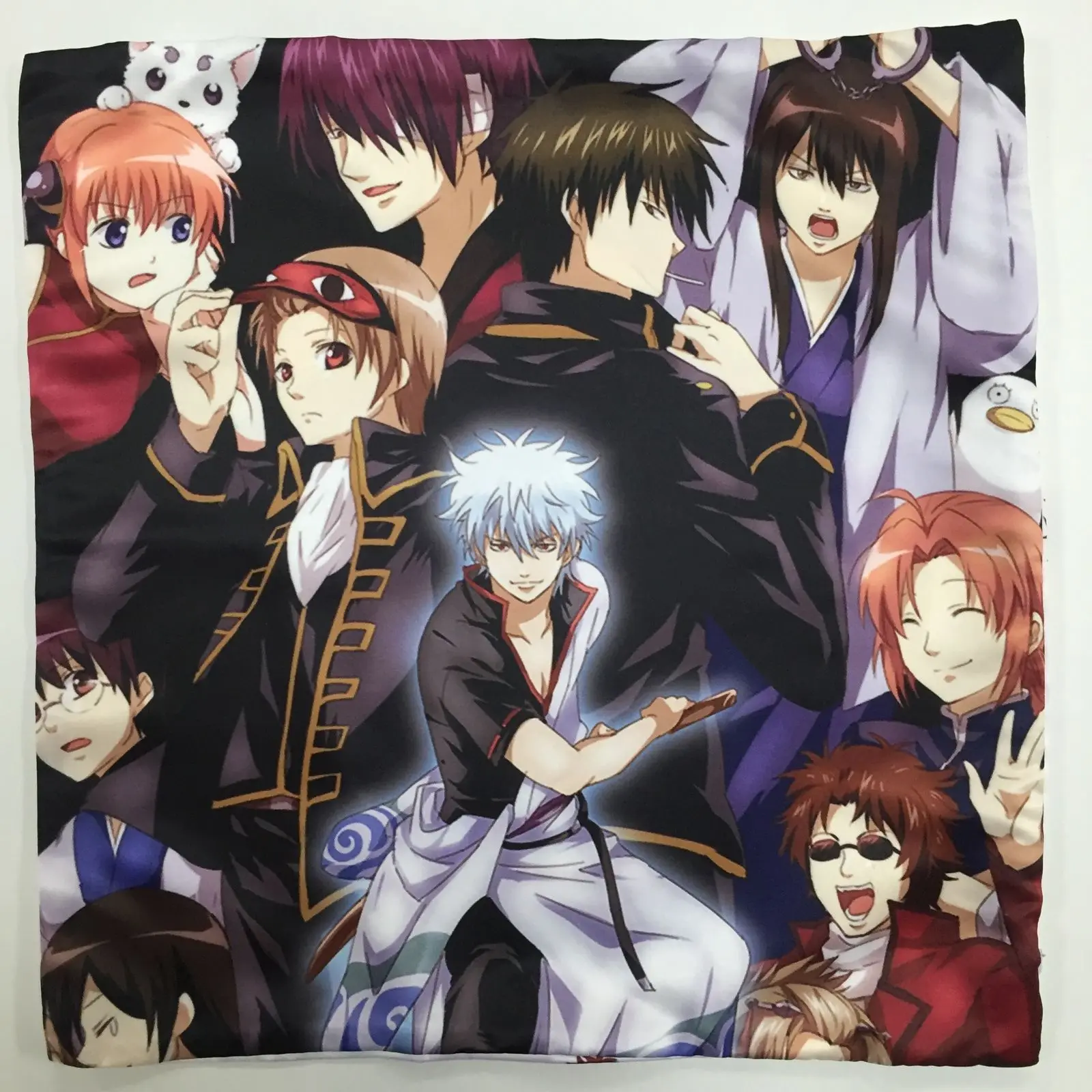 Gintama Джин Тама аниме двухсторонняя подушка чехол s обнимающая Подушка для Otaku