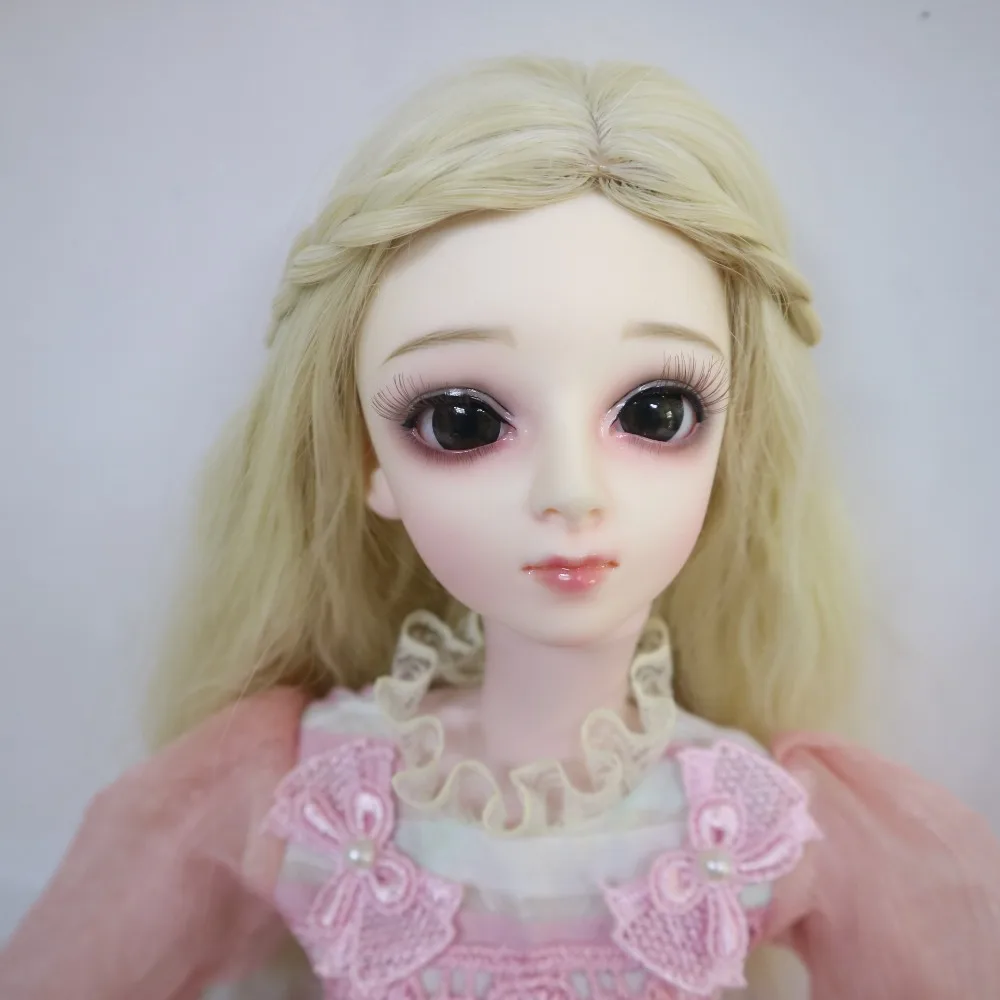 60 см кукла принцессы 1/3 BJD пластмассовая совместный подвижный глаз можно изменить