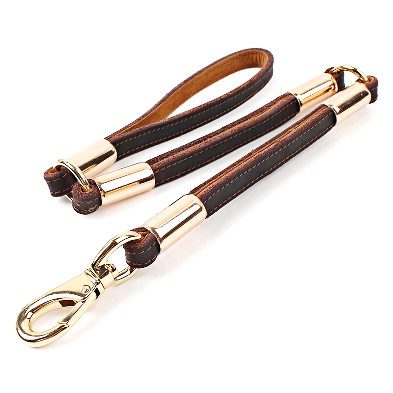 Роскошный поводок для собак из воловьей кожи домашних животных воловья Веревка