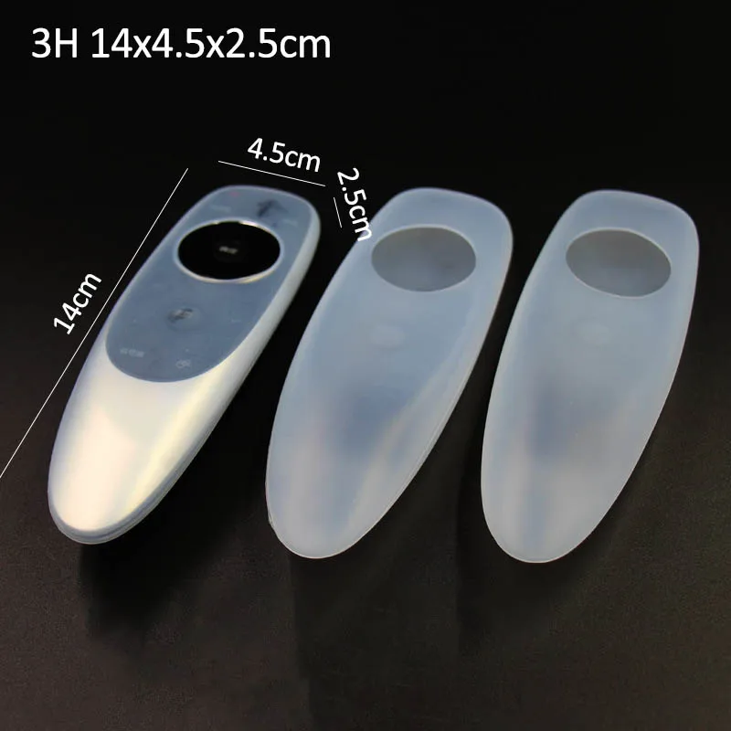 Прозрачная 22 размер защита от пыли Защитная сумка для хранения Портативный Силиконовый кондиционер контроль чехол Чехол для пульта дистанционного управления ТВ