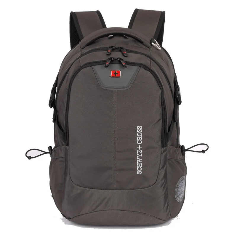 gray Mochila, usb, мужская дорожная сумка, мужской швейцарский рюкзак, wo, мужской водонепроницаемый рюкзак с защитой от кражи, 15,6, 17 дюймов, рюкзаки для ноутбука, для путешествий - Цвет: gray