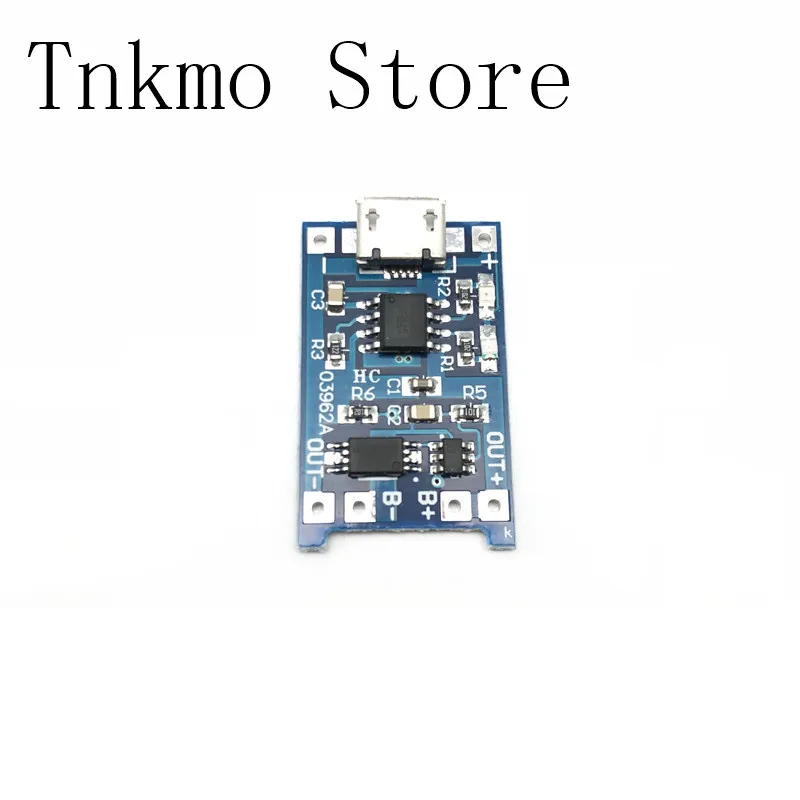 5 шт. Micro USB 5В 1А 18650 TP4056 литиевая батарея зарядное устройство плата с защитным