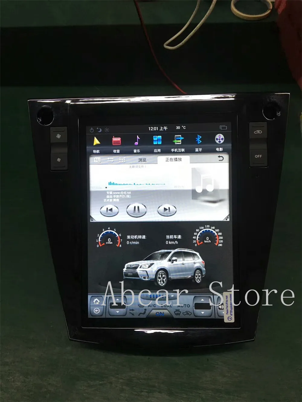 10,4 ''Tesla стиль Android 8,1 автомобильный dvd-плеер gps навигация для Subaru Forester 2013- стерео Мультимедиа Радио PX6 CARPLAY