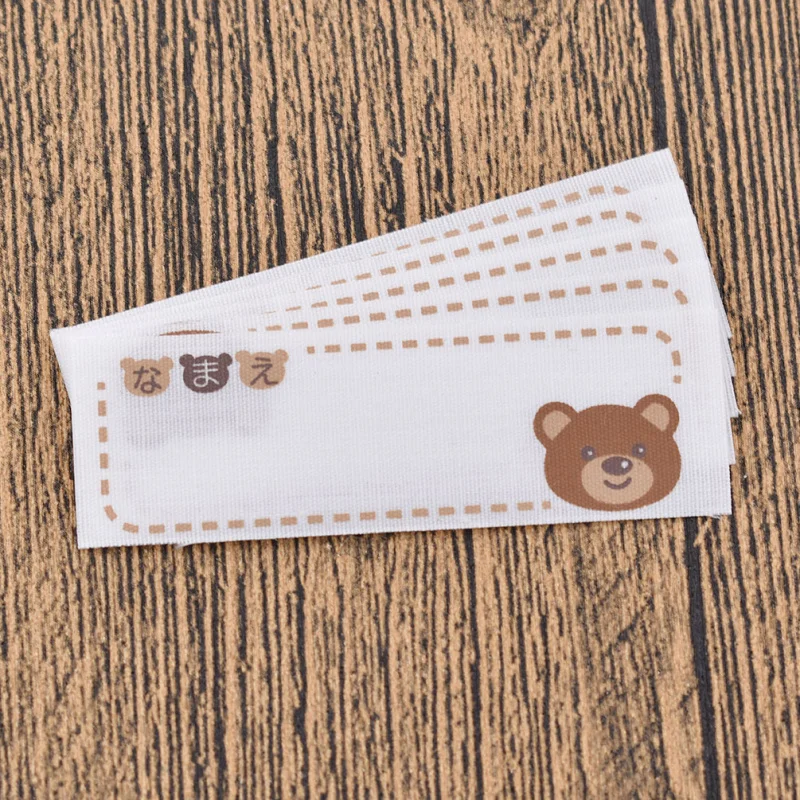 Наклейки с рисунком животных для детей 6 шт.|Этикетки одежды| |