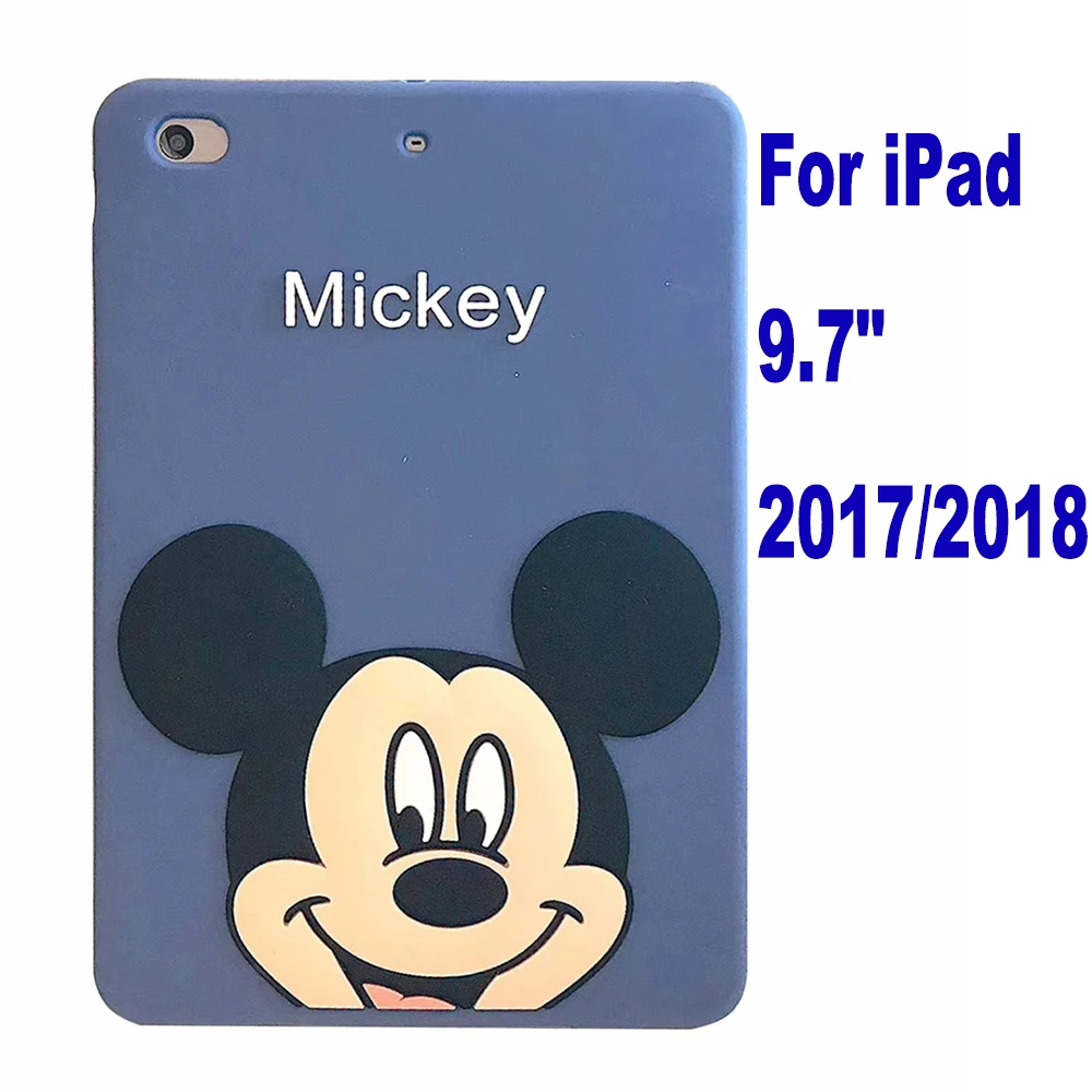 as photo 3D мультяшный силиконовый чехол для iPad Mini iPad Air Air2 iPad Pro iPad 9,7 / чехол Дейзи Микки Минни мягкая задняя крышка оболочка - Цвет: as photo