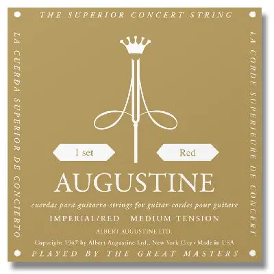 

Гитарные Струны Augustine, красные, средние натяжения, классические