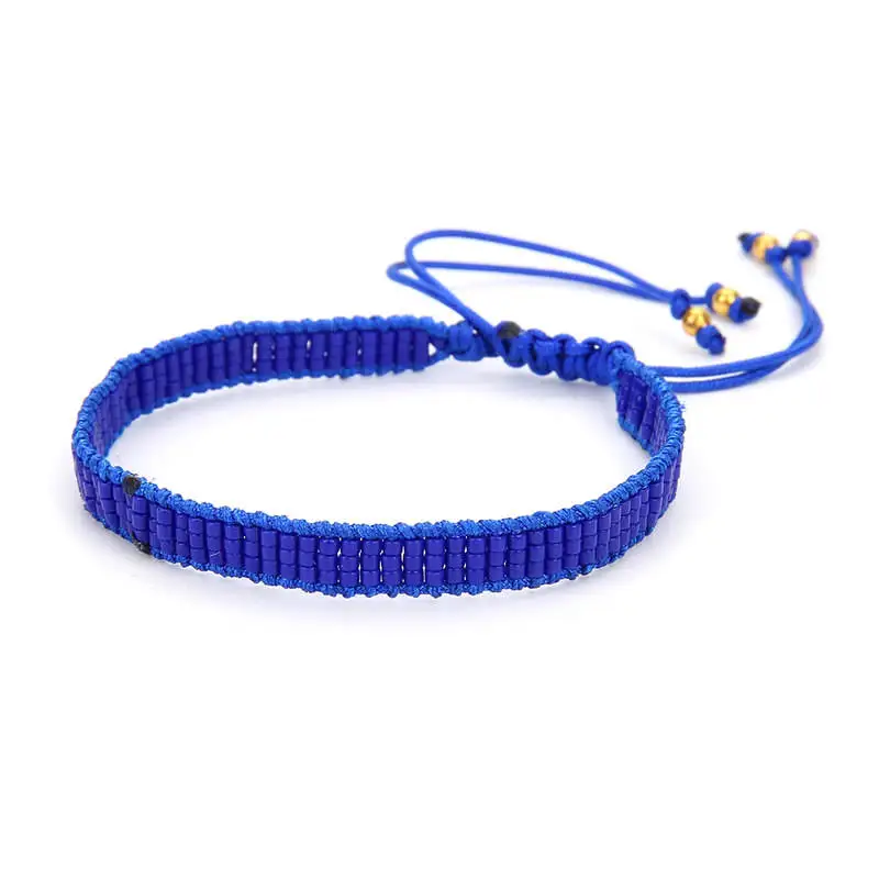 M-B0518-D SHINUSBOHO, розовый сглаза, браслеты для женщин, MIYUKI Delicas, бусина, ткацкий станок, состояние, мужские браслеты, браслеты, мужские браслеты, ювелирные изделия дружбы - Окраска металла: M-B0518-D