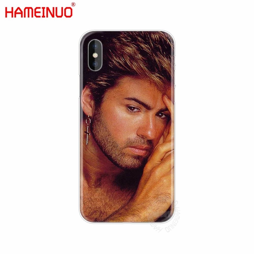 HAMEINUO Джордж Майкл Чехол для мобильного телефона iphone X 8 7 6 4 4S 5 5S SE 5c 6s plus - Цвет: 60175