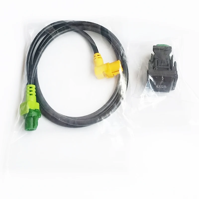 Biurlink RCD510 RNS315 USB AUX-переключатель Кабельный адаптер для Volkswagen Golf MK6 Sagitar Polo Passat |