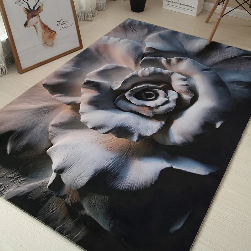 3D персональный креативный коврик 80*120 см в европейском стиле спальный для ванной