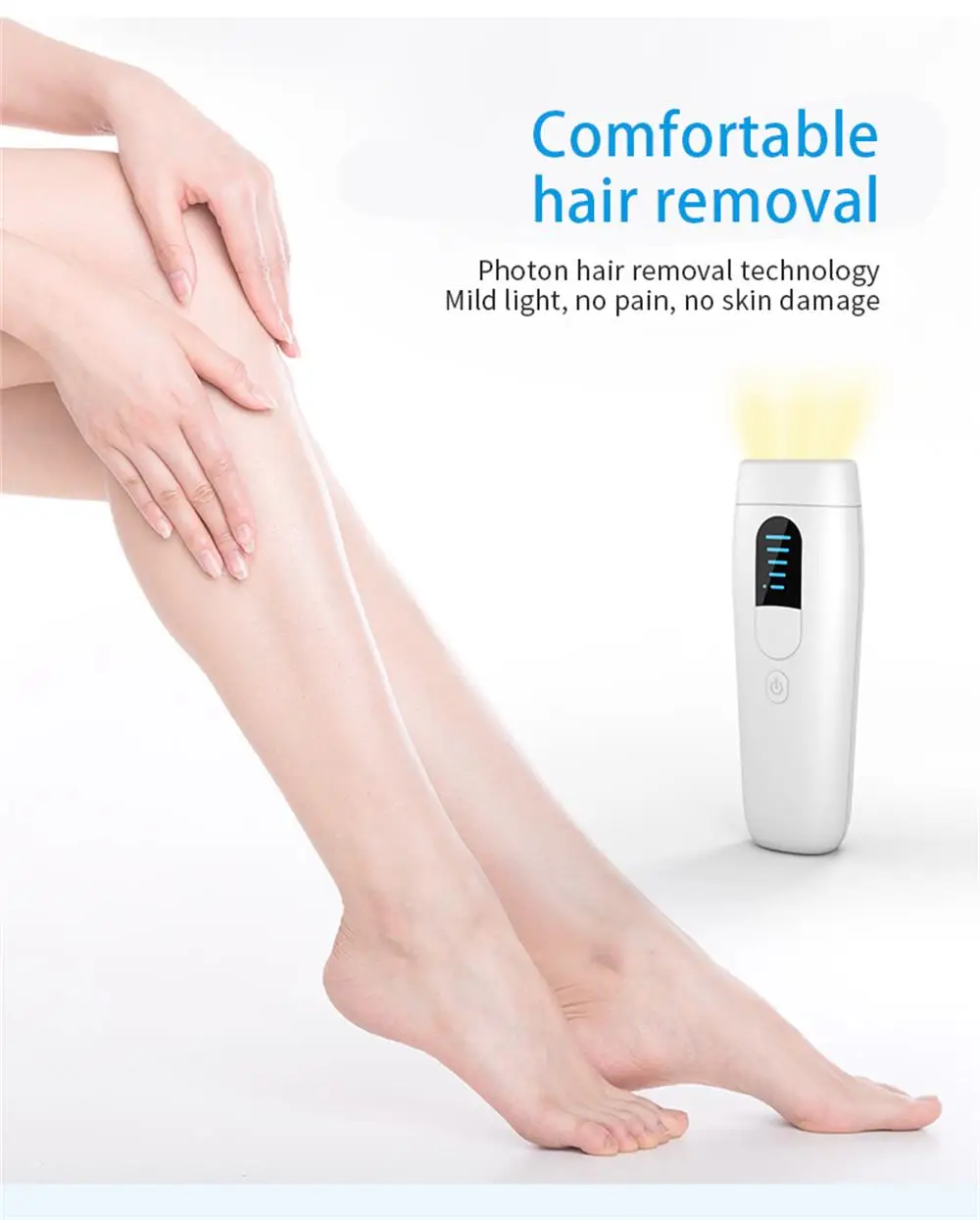 Профессиональный Перманентный IPL лазерный эпилятор унисекс для удаления волос