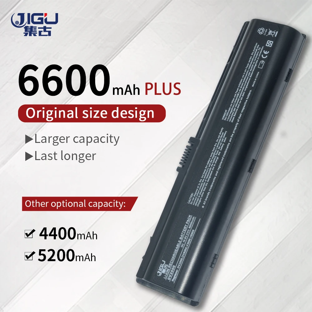 Новый аккумулятор JIGU для ноутбука HP G6000 G7000 Pavilion Dv2000 Dv2097EA Dv2100 Dv2200 Dv2300 Dv2400 Dv2500 Dv2600