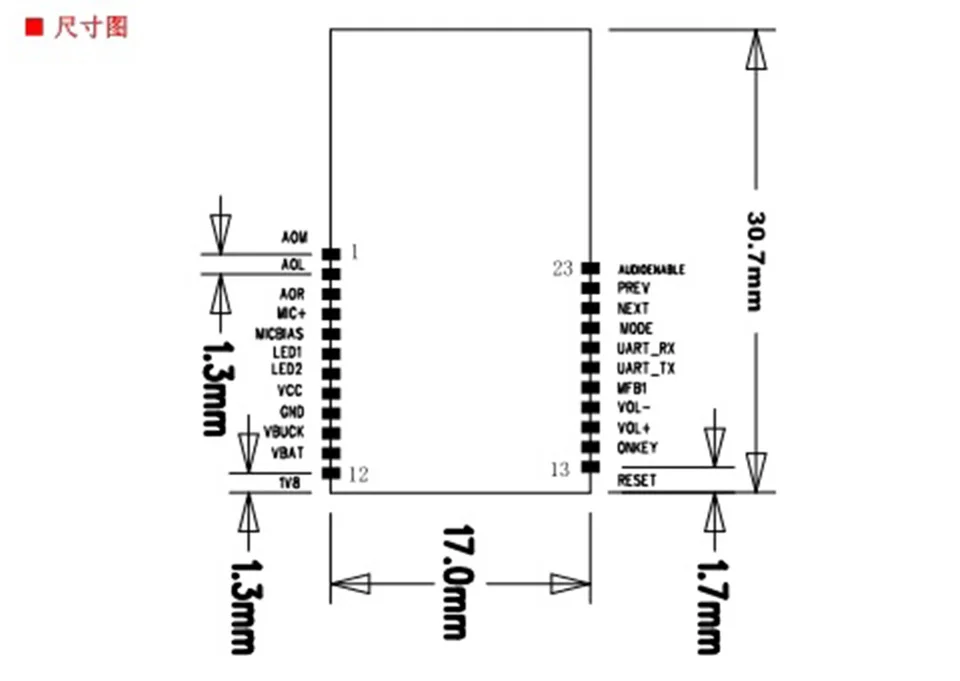 XS3868 XS-3868 Bluetooth стерео аудио чип управления модулем OVC3860 A2DP AVRCP Bluetooth 2,0 модуль