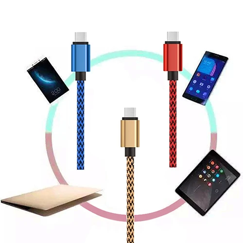 USB 2 0 к 3 1 Type C 5 Гбит/с Высокоскоростная синхронизация нейлоновая оплетка кабель