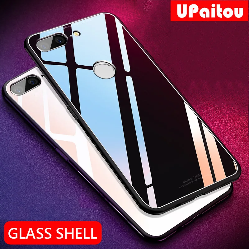 Чехол UPaitou из закаленного стекла для OnePlus 7 Pro 6 6T 5 T мягкий термополиуретановый