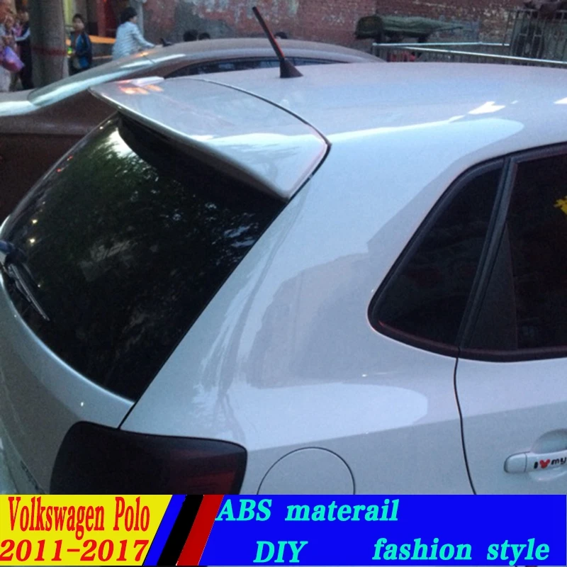 Используется для volkswagen polo спойлер 2011 2017 модель высокого качества ABS Материал