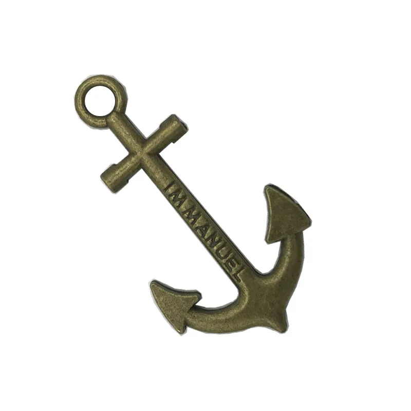 10 шт./лот золотые/бронзовые Крючки для якорей застежки ювелирные
