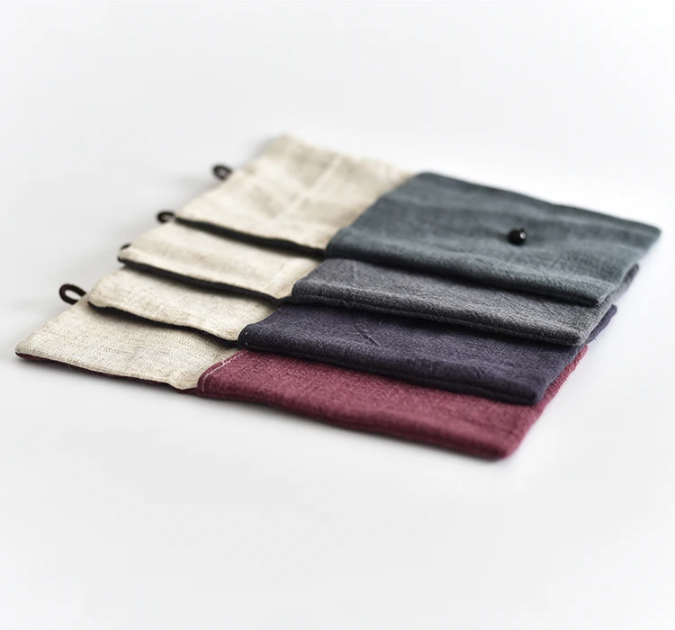 Маленькая сумка для ювелирных изделий ручной работы с откидной крышкой