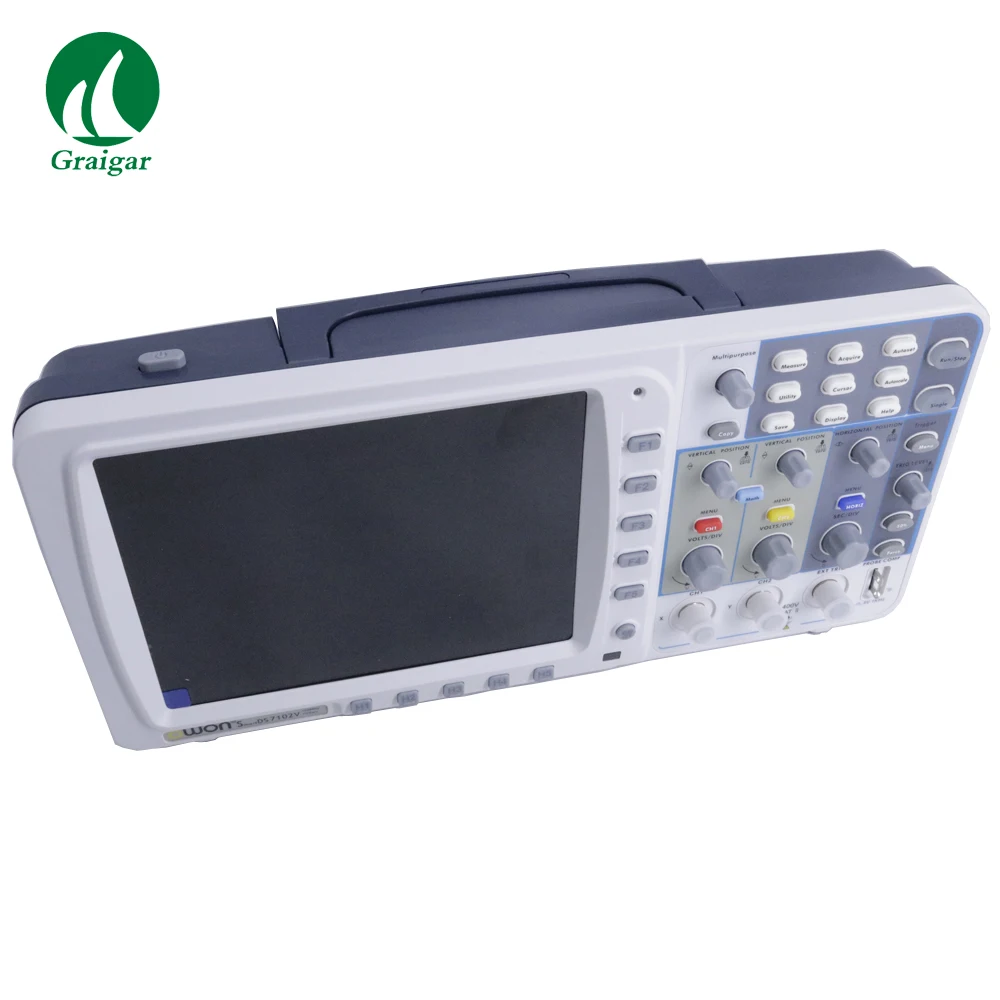 Новый портативный цифровой осциллограф SDS7102V 1GS/S 2 канала Реальная частота