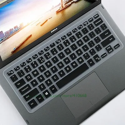 Black Мягкий кремниевый ноутбук покрытие для клавиатуры протектор для Dell Latitude 3450 3460 3470 3480 3488 3490 P49G P53G P54G - Цвет: Black